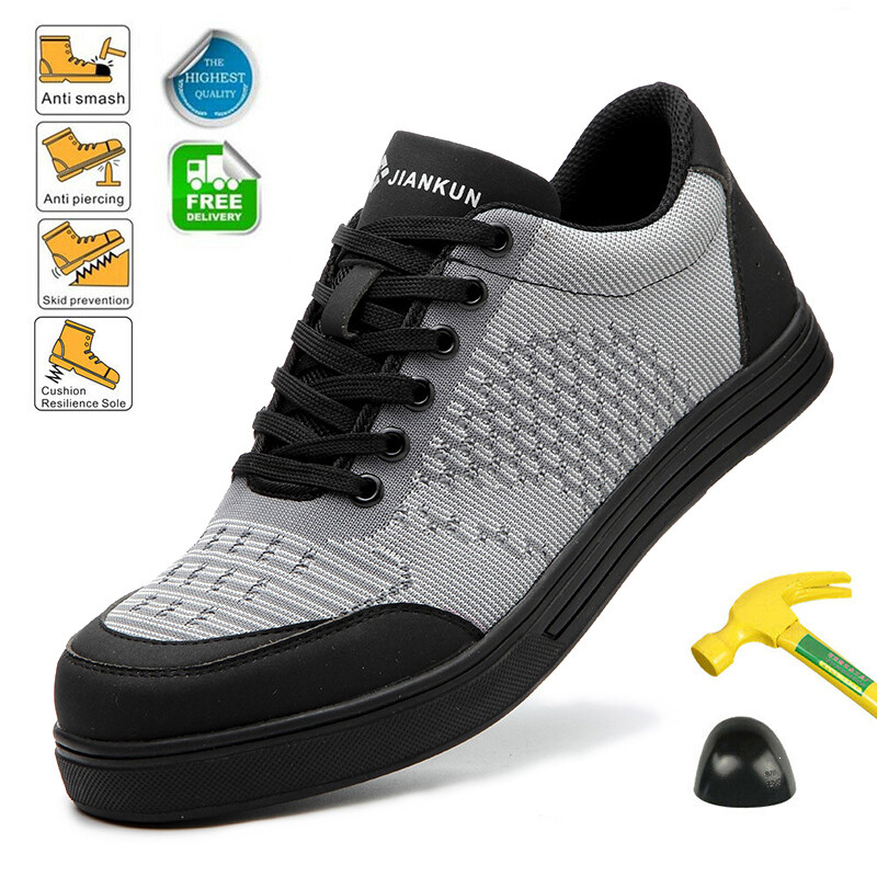 non slip steel toe sneakers